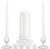 Unity Candle Holder – Unity Candles Stand for Wedding Ceremony Set – Pillar Taper Candle Holders for Weddings Centerpiece Decoration,Bridal Shower(Candles not Include)