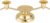Gold Unity Candle Holder for Wedding and Gifts, ARCHOBAN 3-Candle Design Candle Holder with Stabilizing Pin and Side Support Pegs, Perfect for Unity Candles for Wedding, Anniversaries.