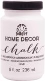 FolkArt Home Decor Chalk Furniture & Craft Acrylic Paint in Assorted Colors (8 Ounce), 34150 White Adirondack