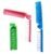 3pcs Hair Brush Set – Folding Travel Brush, Fine Tooth Pocket Comb, Massage Head & Baby Braiding Brush for Kids and Adults in Green/Pink/Blue