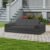 jela Kids Couch, Waterproof Kids Modular Sofa for Outdoor & Indoor, UV Resistant Child Sectional Sofa, Foam Play Couch Playhouse Play Set for Children Adults (Darkgray)