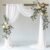 Wokceer White Wedding Arch Draping Fabric Backdrop 28.7″ X 20FT Sheer Drapes Fabric for Wedding Arbor Ceremony Birthday Party