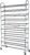 Amazon Basics 50-Pair Shoe Rack Organizer, Chrome, 35.8 x 14.6 x 59.5 inches