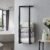 Towel Rack for Rolled Towels, Towel Rack for Bathroom,Wall Mounted Metal Bathroom Organizer, Bath Towel Holder Wall for Modern Small Space Bathroom Towel Storage (Black)