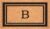 Calloway Mills 152962436B Black Border 24″ x 36″ Monogram Doormat, (Letter B)